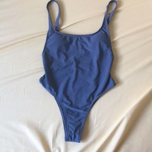 gray one piece bathing suit